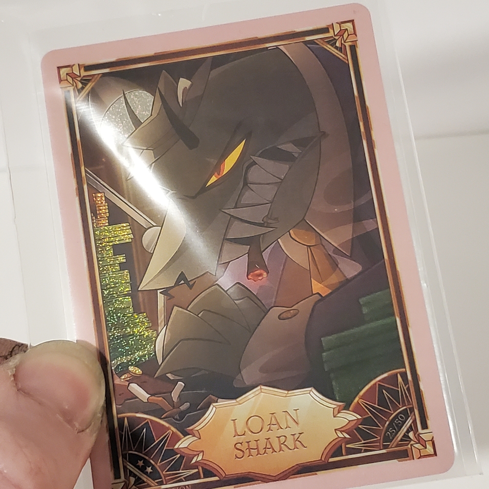 Hazbin Hotel 2nd Edition Loan Shark Foil Trading Card